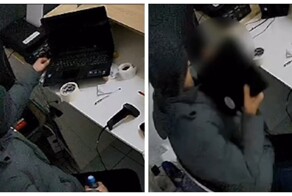 Красноярец зашел в пункт выдачи, чтобы попросить пакет, но украл ноутбук