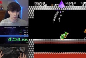 Геймер прошел Super Mario Bros за рекордное время