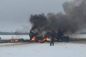 В Ленобласти потерпел крушение военный вертолёт