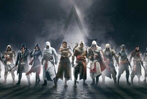 Художник изобразил героев и эпохи  игр Assassin’s Creed на «бесконечном» арте