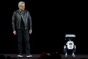 Nvidia представила обаятельного робота Blue