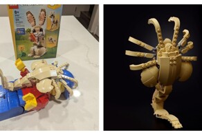 Кролик-лицехват: парень собрал из деталей набора LEGO пришельца из «Чужого»