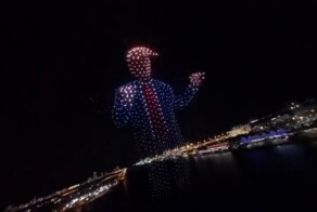 В США прошло  шоу дронов в поддержку Трампа