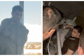 Наркоман залез в квартиру через балкон и устроил водные процедуры