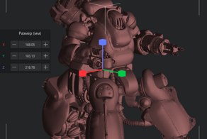 Фигурка робота охранника из Fallout 4