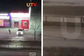 Сотрудник ДПС дал пинка пьяному водителю в Оренбурге, который пытался сбежать