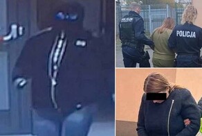 В Польше женщина на восьмом месяце беременности ограбила два банка