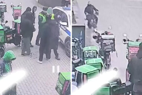 Не всем курьерам повезло так, как этому везунчику