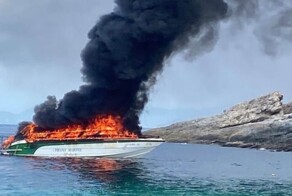 В Таиланде загорелся катер с российскими туристами