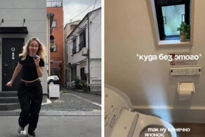 Невероятно узкий дом в Японии