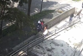 Неудачная попытка бразильца задержать грабителя