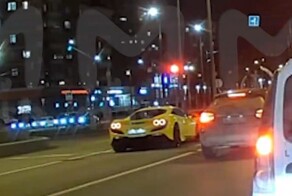 Ferrari F8 стоимостью более 30 миллионов рублей устроил ДТП в Москве