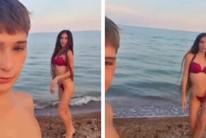 Сейчас бы на море, да с мамой