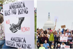 В США прошли масштабные митинги против политики Трампа