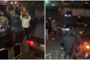 Разгромили машину из-за громкой музыки