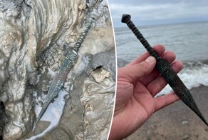 На берегу Балтийского моря найден кинжал возрастом 2500 лет