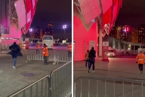 В Москве российский футбольный клуб уехал на автобусе, забыв вратаря&nbsp;после победы