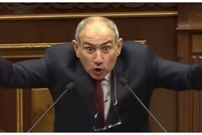 Премьера Армении затрясло в парламенте