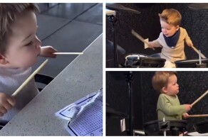 Полуторагодовалый барабанщик