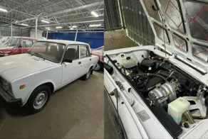 20-летний ВАЗ-2107 почти без пробега выставили на продажу