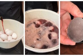 Рецепт мерцающих пасхальных яиц