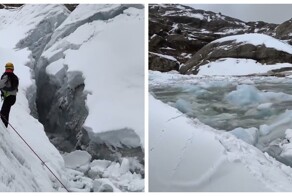 В горах Перу ледник обрушился во время тренировки спасателей