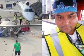 Сотрудник аэропорта в США спас джет за $10 млн от взбунтовавшейся машины