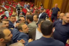 Депутаты армянского парламента подрались из-за закона о наказании об отрицании геноцида
