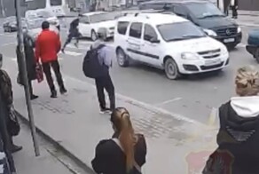 Перебег дороги на запрещающий сигнал светофора