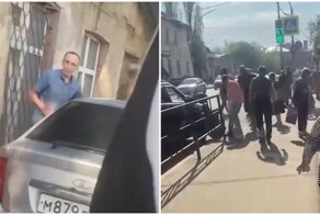 Lada Priora влетела в толпу людей на пешеходном переходе в Мичуринске