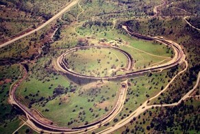 Место в США, где железную дорогу завернули в петлю