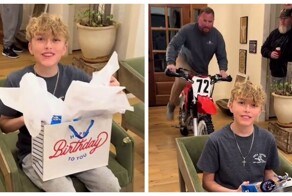 Очень благодарный мальчик