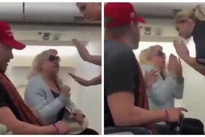 Женщина устроила истерику в самолете, увидев рядом мужчину в кепке MAGA