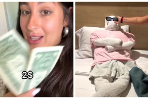 Настоящему творцу достаточно несколько долларов и пара полотенец