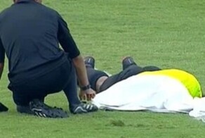 Индии во время Суперкубка рой пчёл принял судью за цветочек