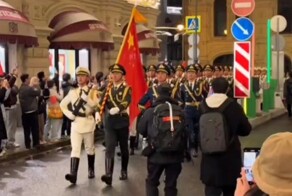 В Москве подразделения армии Китая приняли участие в репетиции парада к 9 мая