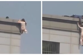 В Южной Корее девушка передумала прыгать и повисла на 20 этаже: мужчина спас её, схватив за волосы