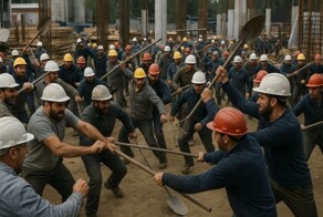 В Москве на стройке прошла массовая драка узбеков и таджиков
