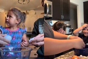 Жительницу Швеции приговорили к штрафу за то, что она разбила яйцо о лоб дочери