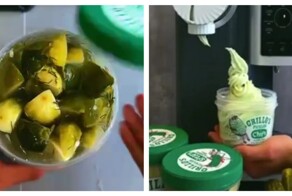 В США делают мороженое со вкусом солёных огурцов