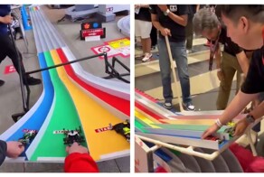 Гонки игрушечных машинок