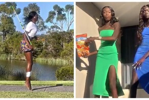 В Судане живут женщины, отличающиеся очень высоким ростом, зачастую превышающим два метра