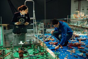 Как выглядит самая большая в мире LEGO-диорама