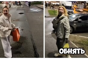 Парень после сложного дня решил устроить челлендж обнимашек с прохожими