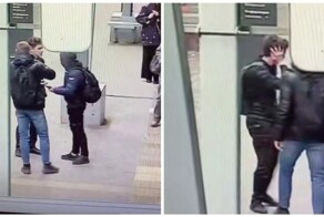 Пассажир избил неаккуратного незнакомца в метро