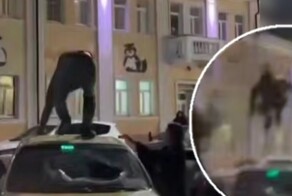 В&nbsp;Ярославле пьяный пассажир избил таксиста и разгромил его машину