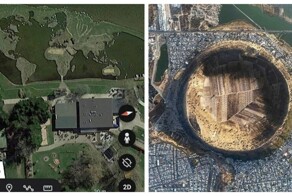 30 неожиданных находок с Google Earth