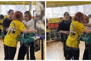 Девушка получила травму на соревнованиях по армреслингу