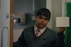 Странная реклама туалетной бумаги