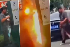 Китаец лишился штанов, забравшись в электрощитовую